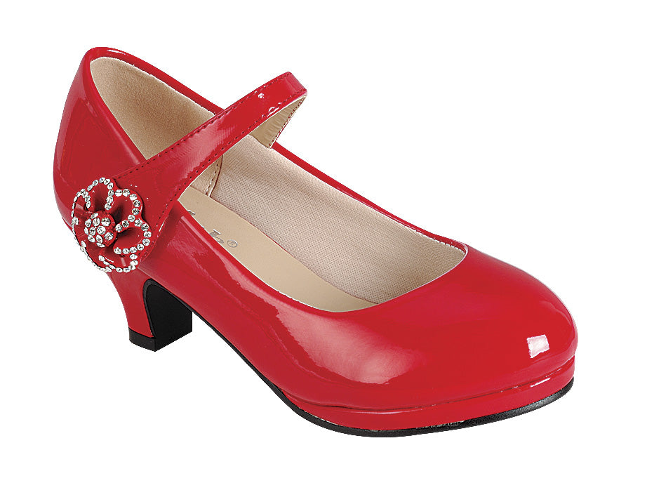 Forever Link Chaussures en cuir pour enfant DANA-62K-RED Forever Link Chaussures en cuir pour enfant DANA-62K-RED
